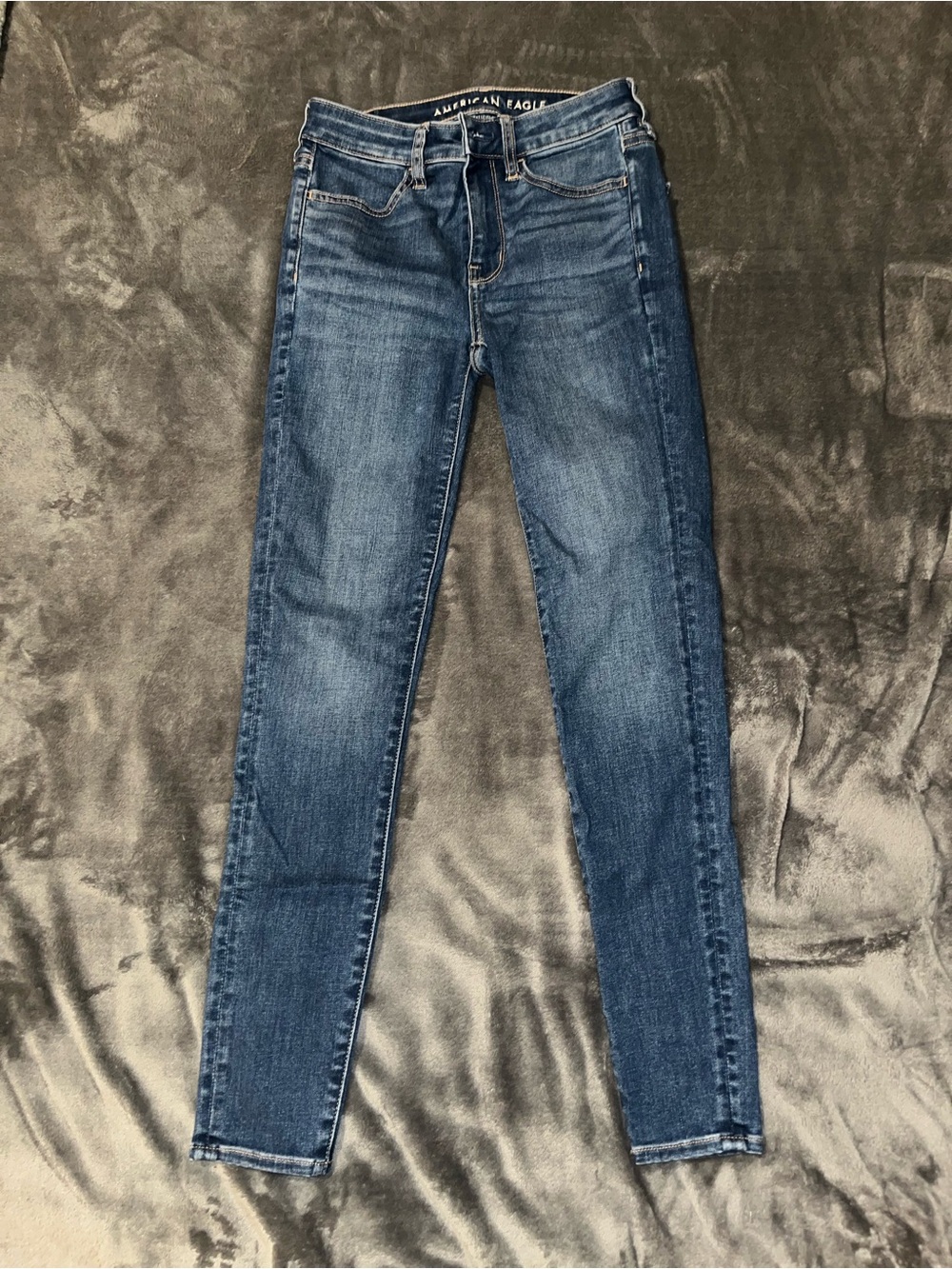 American Eagle Outfitters Women's Blue Skinny Jeans